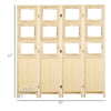 ChicWood Privacy Divider with Photo Frames