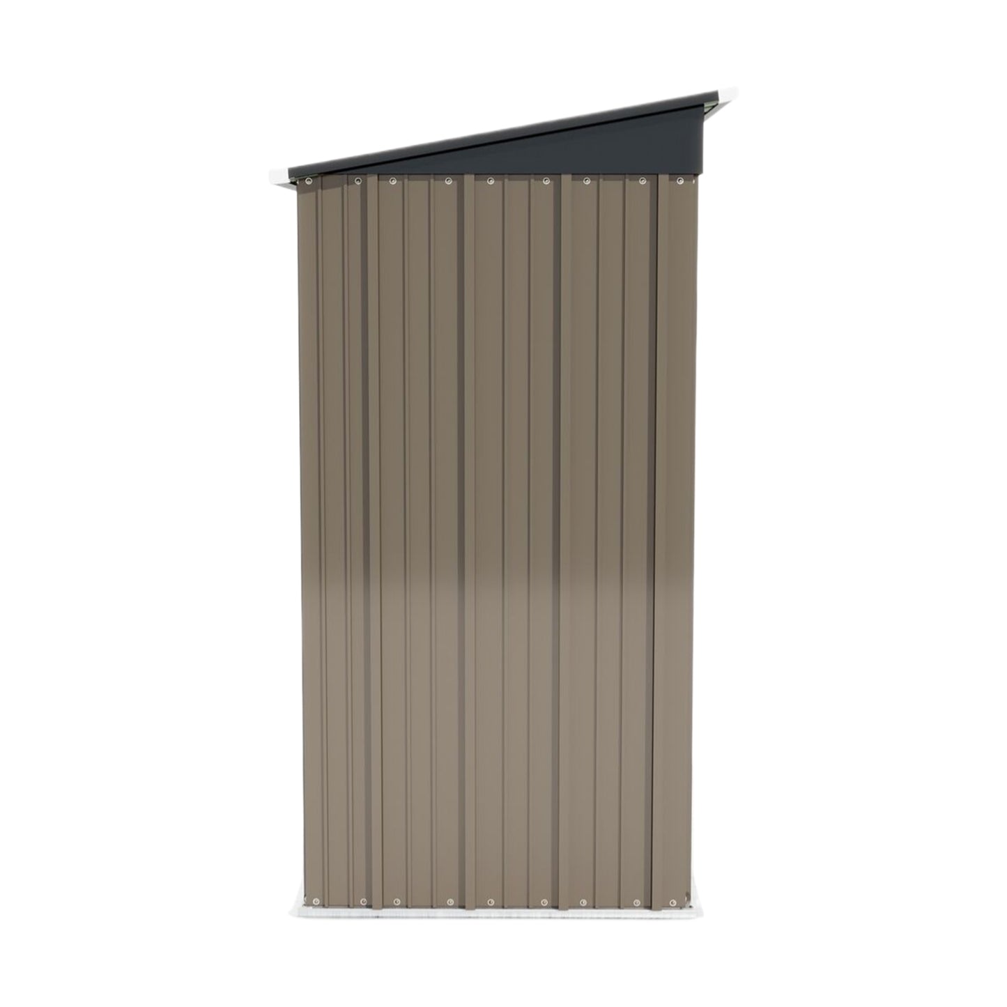 Cozy Corner Metal Shed for Your Garden