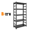 Sturdy Adjustable 5-Tier Storage Shelves