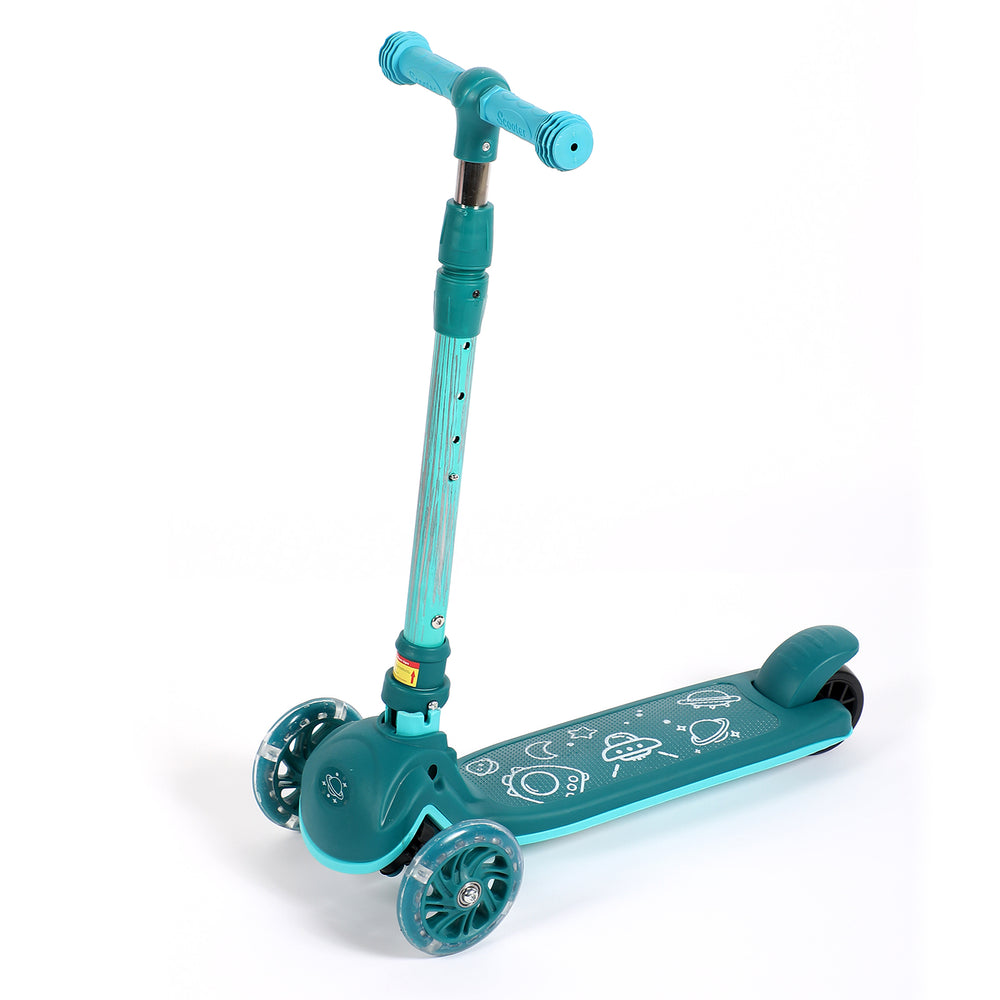 Kid's Kick Scooter: Fun & Adjustable Ride!