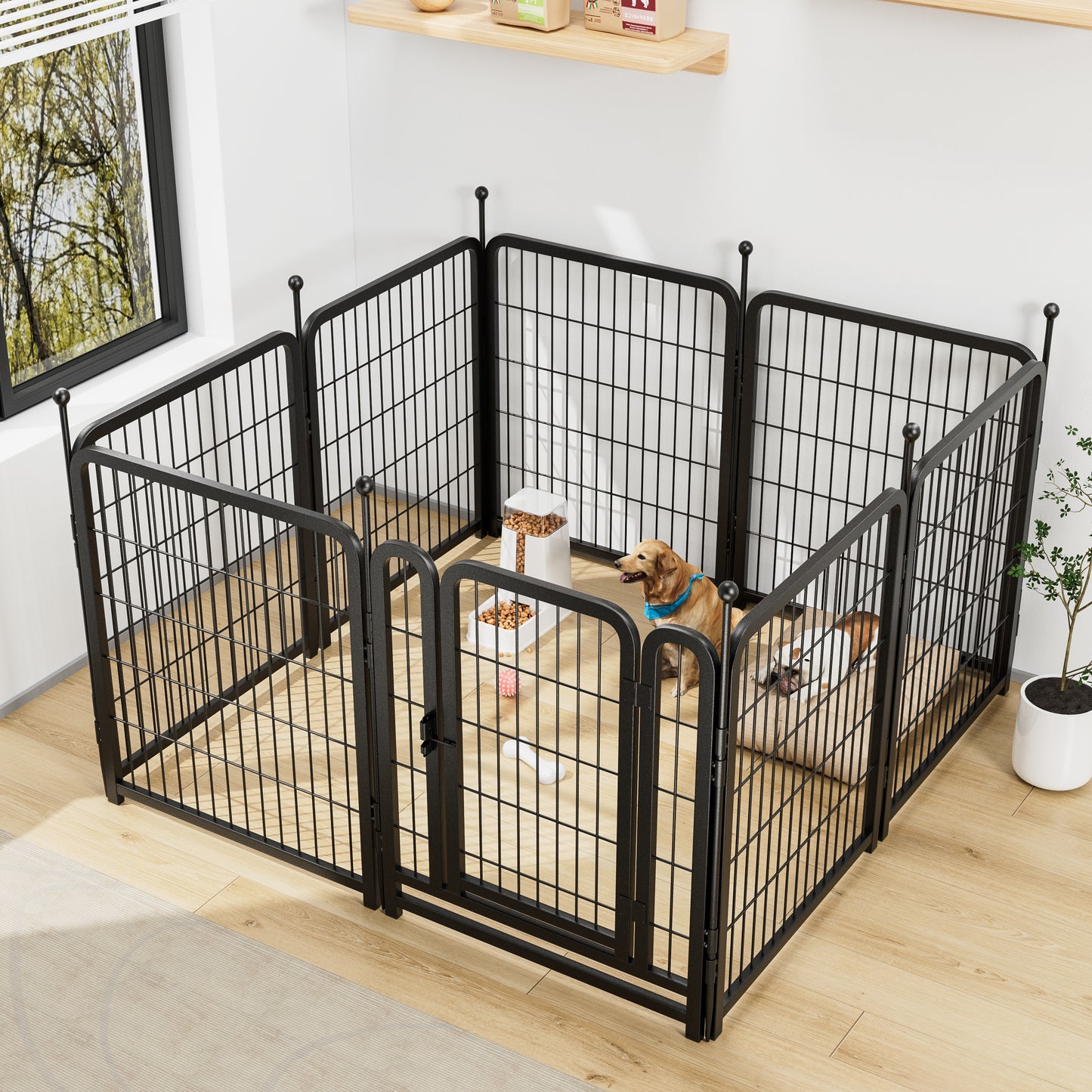 Ultimate Dog Playpen: Versatile & Sturdy Pet Exercise Space