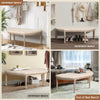 Stylish Halfmoon Entry Bench