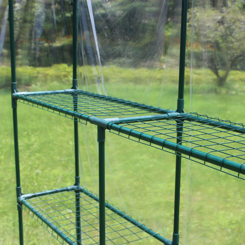 Walk-in Dream Greenhouse with Shelves