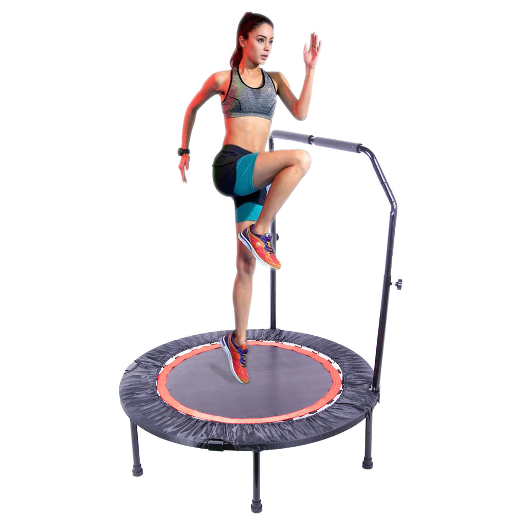 JumpFit Mini Trampoline for Everyone - Safe Indoor Workout Fun!