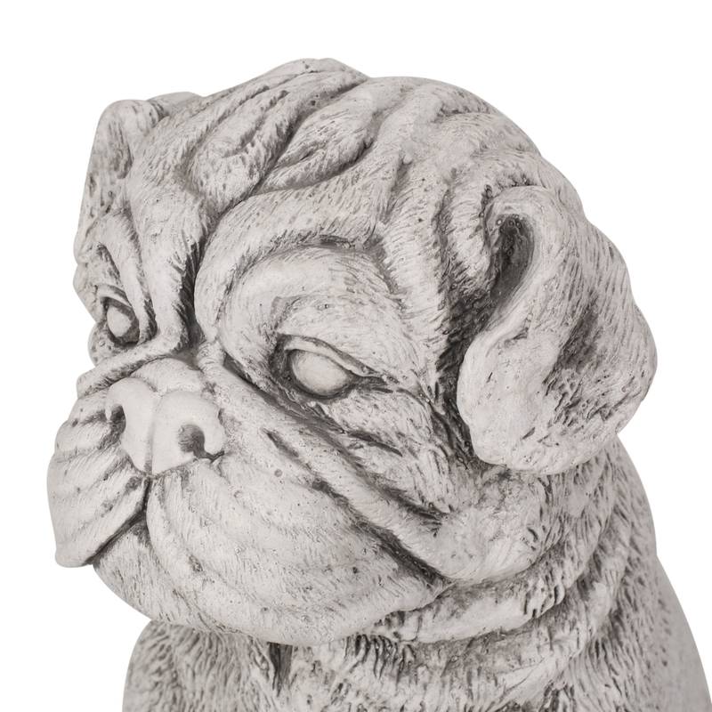 Paw-sitively Adorable Weatherproof Dog Statue