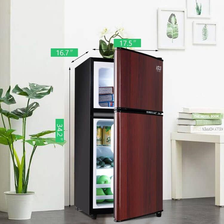 ChillMate Mini Fridge with Freezer - Perfect for Home, Dorm, or Office!