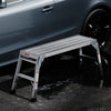 Versatile Folding Aluminum Workbench Ladder