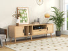 Rattan Chic TV Stand: Stylish Console for Any Room