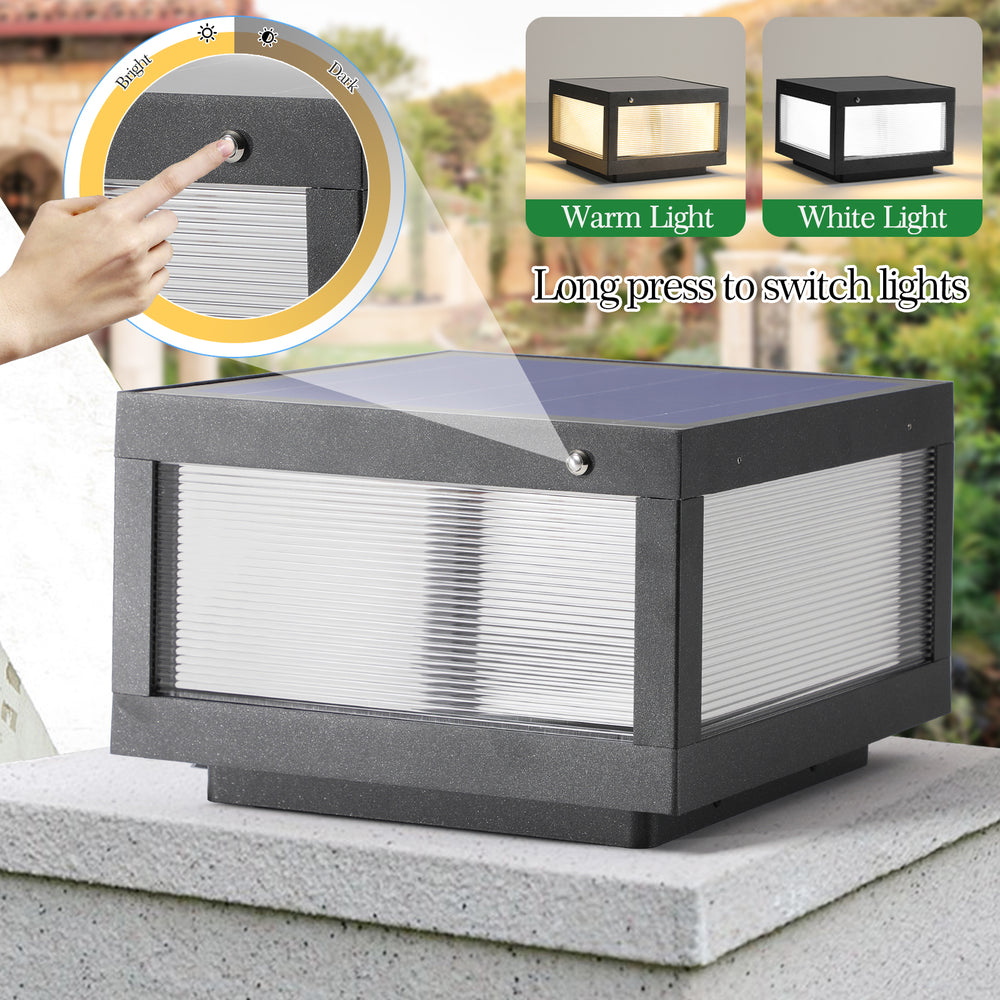 Dimmable Solar Wall Light