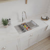 Sleek Stainless Steel Undermount Kitchen Sink