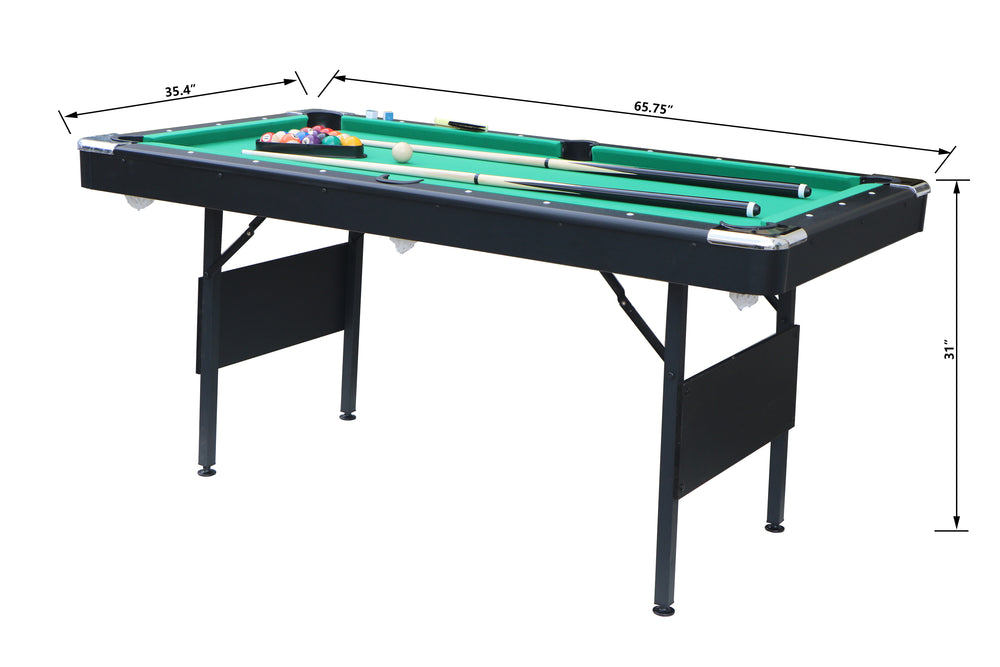 Game On Billiards Table