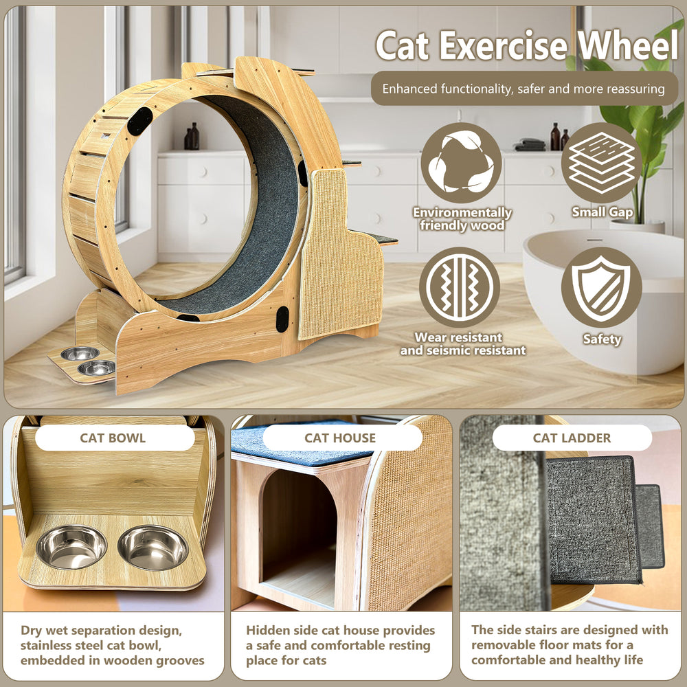 PurrfectPlay Activity Wheel for Cats