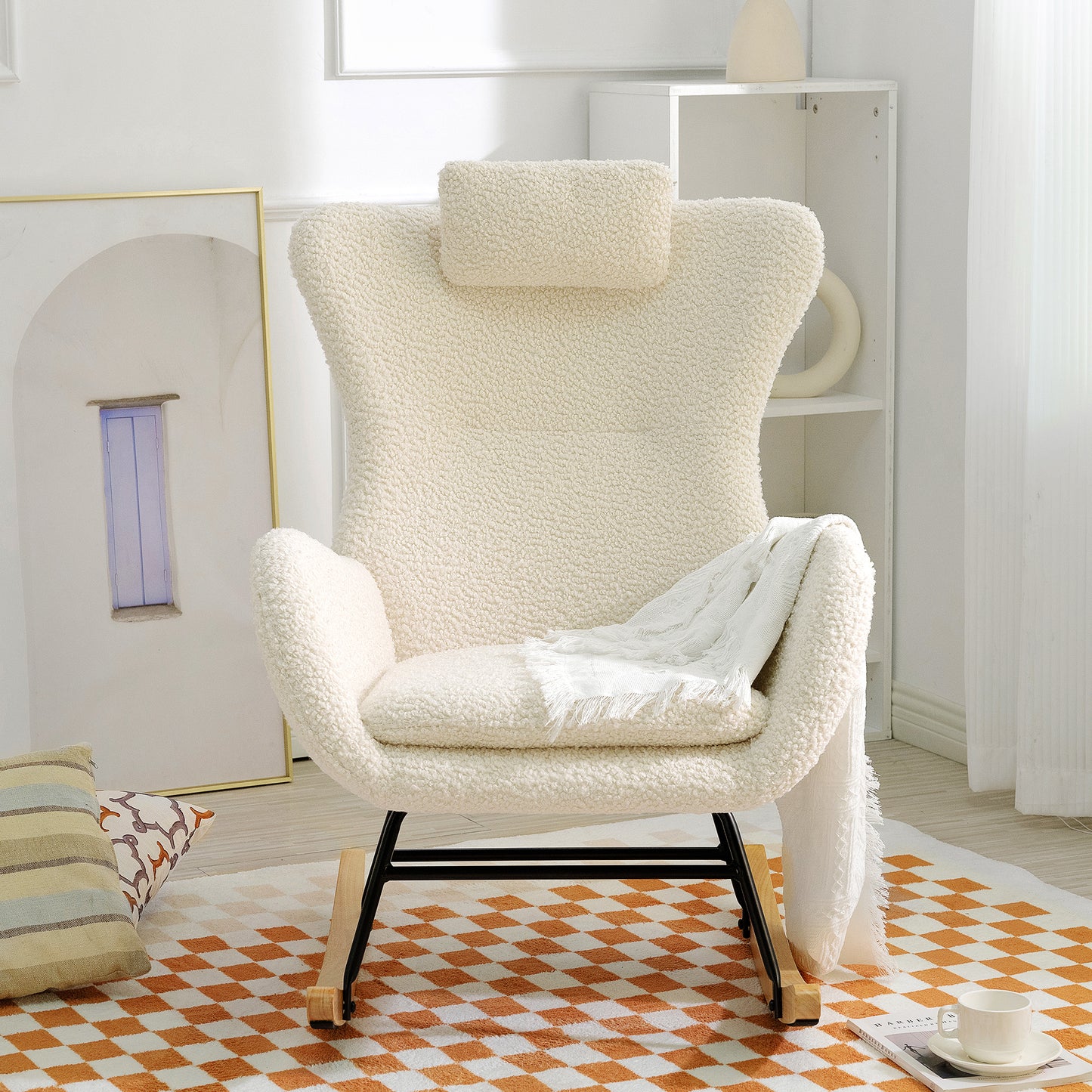 Teddy Comfort Rocker - A Cozy Glider for Every Room