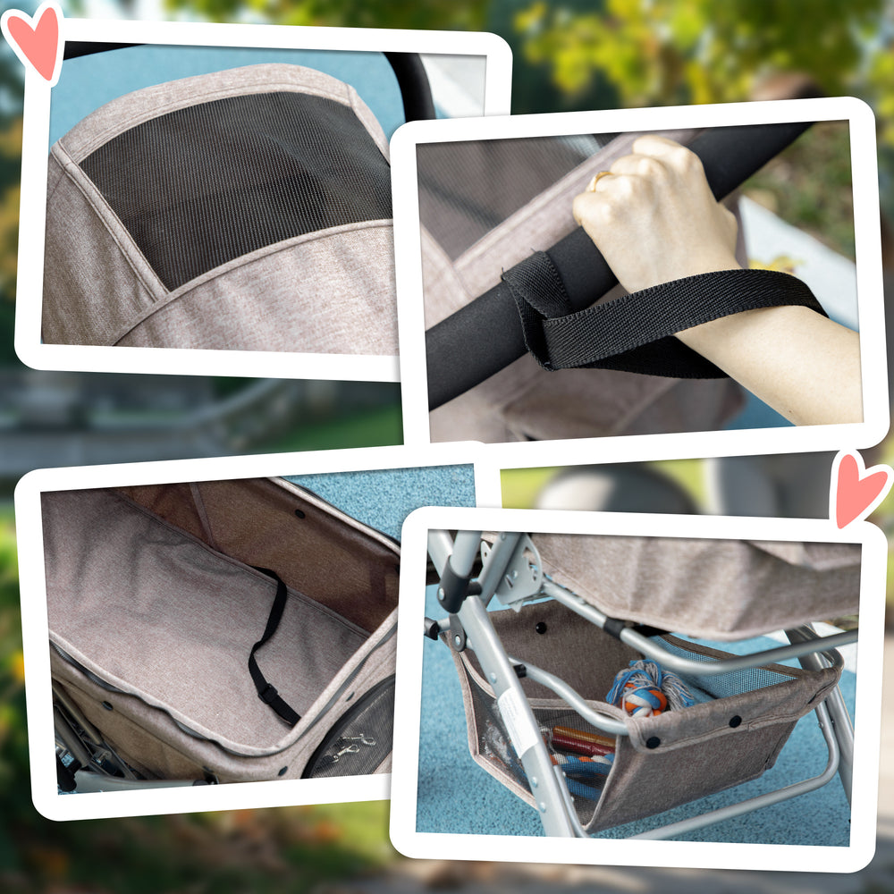 PawHut Cozy Pet Stroller