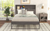 Chic Storage Platform Bed with USB Ports