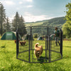 Sturdy Dog Playpen with Gate - Perfect for Indoor & Outdoor Fun!