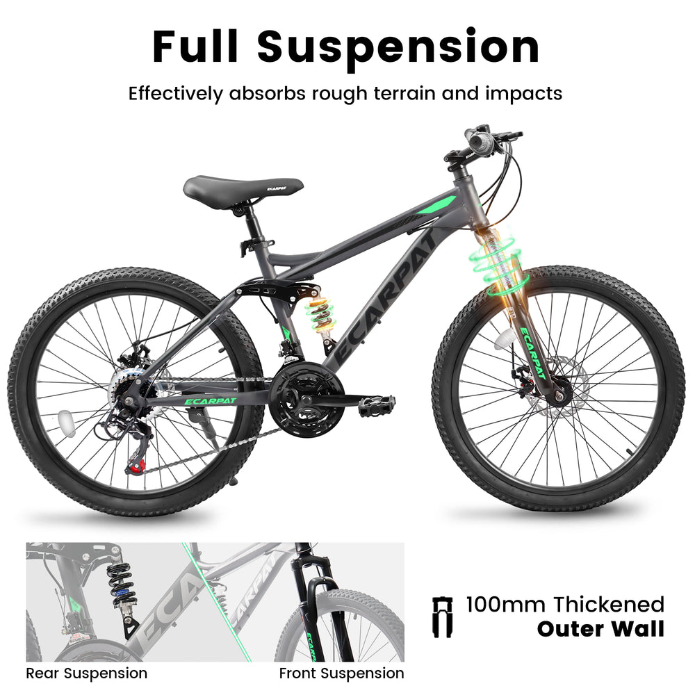 TrailBlazer Full Suspension Mountain Bike