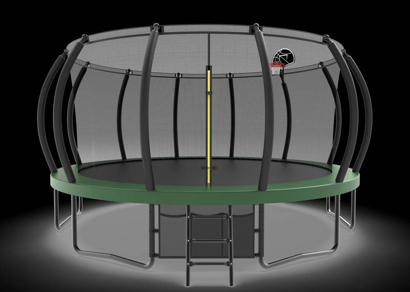 Jump & Dunk Trampoline Fun!