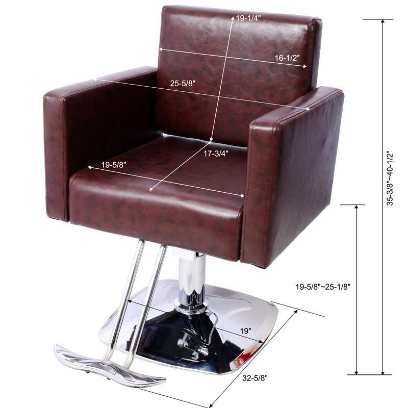Chic Swivel Style Chair for Salon Comfort