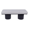 Cozy Grey Boucle Bench with Bold Black Legs