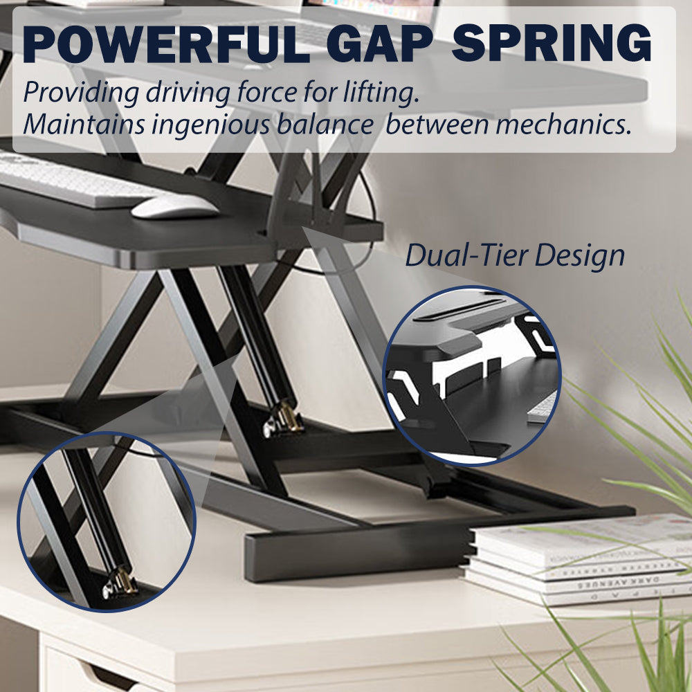 Smart Standing Desk Converter – Shift to Comfort!