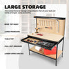 Ultimate Workshop Tool Cabinet with Drawers & Pegboard