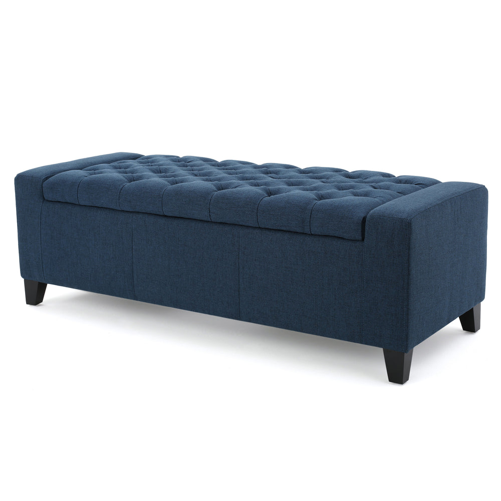 Cozy Guernsey Ottoman