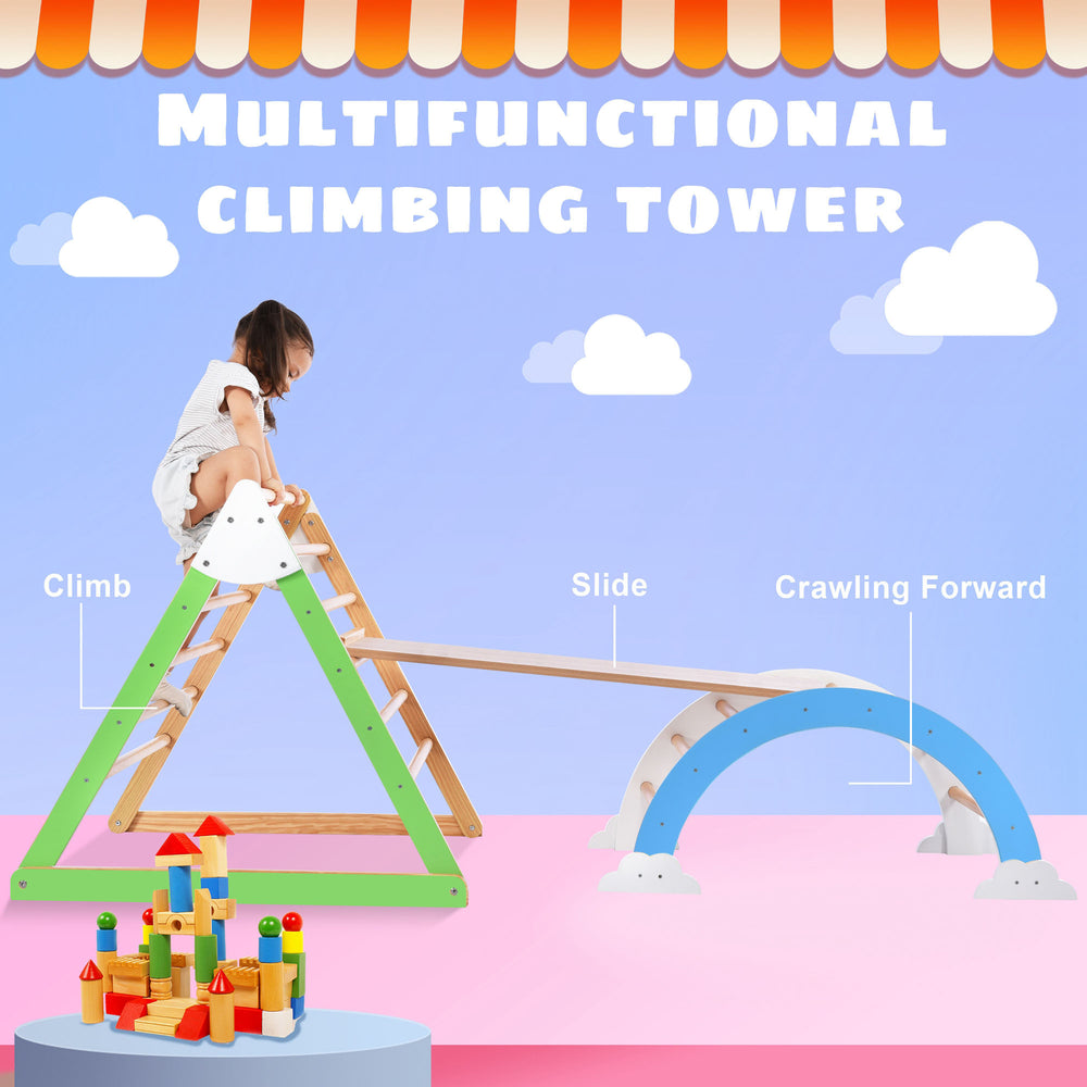 Natural Wood Adventure Climber