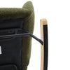 Cozy Teddy Rocking Chair in Dark Green