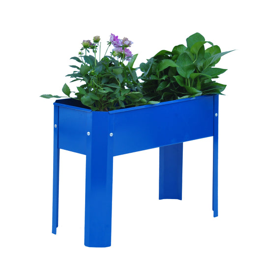 Garden Oasis: Chic Elevated Planter for Blooms and Greens