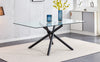 Sleek Glass Dining Table for Stylish Gatherings