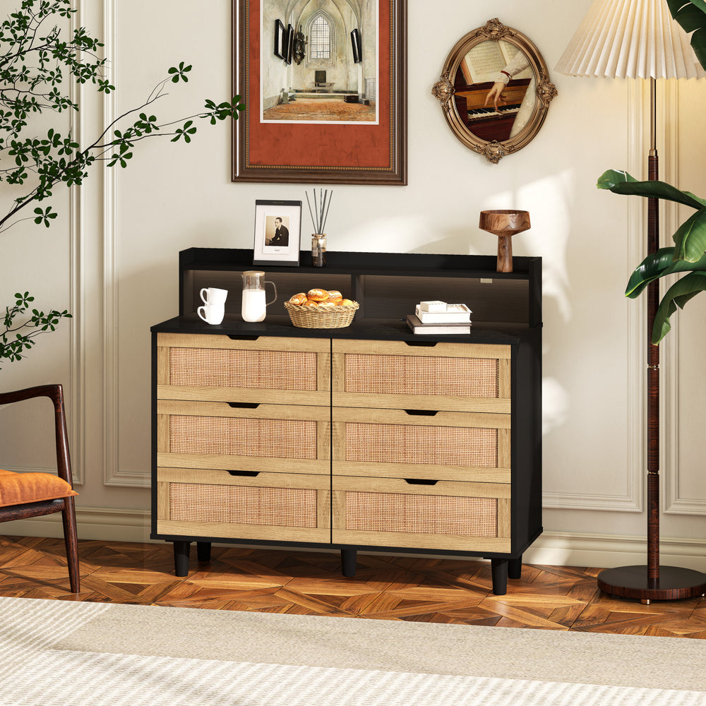 Rattan Radiance Storage Cabinet