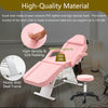 Pink Spa Massage Chair with Adjustable Bed & Trays