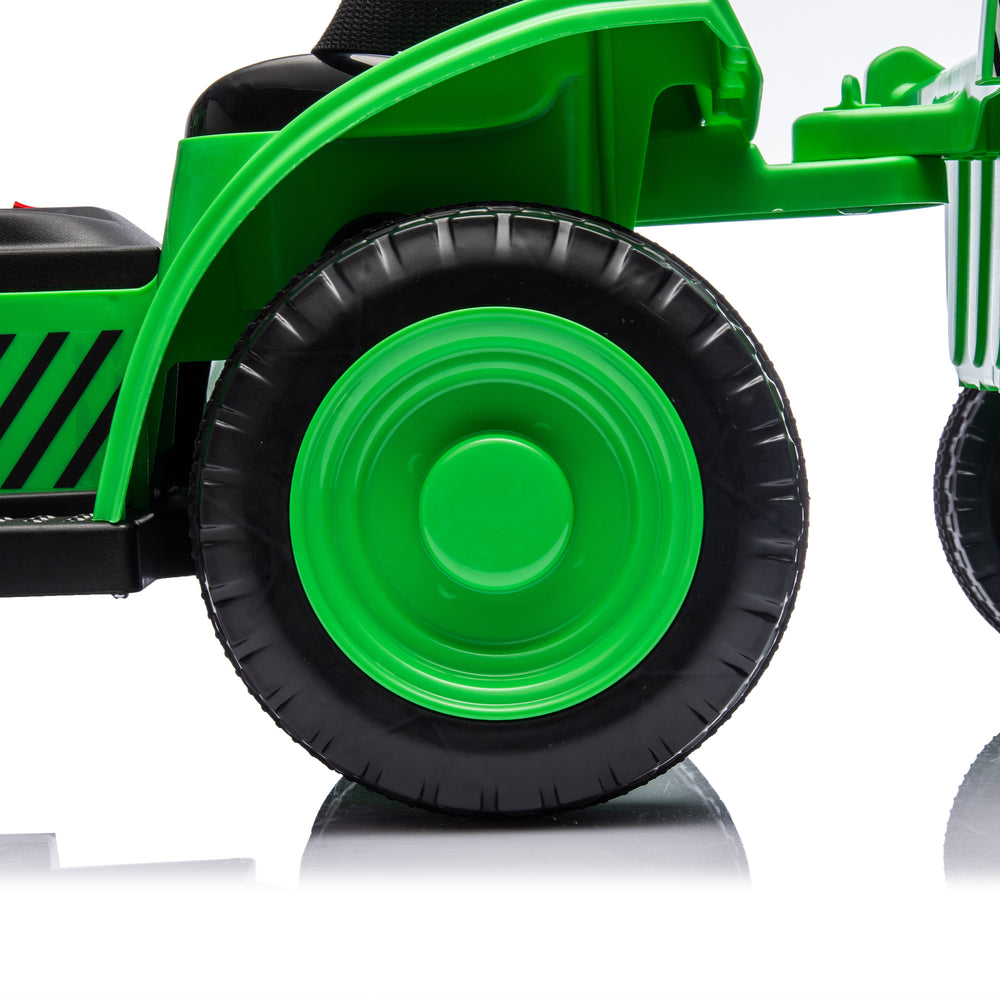 Black Knight Electric Ride-On Tractor for Kids