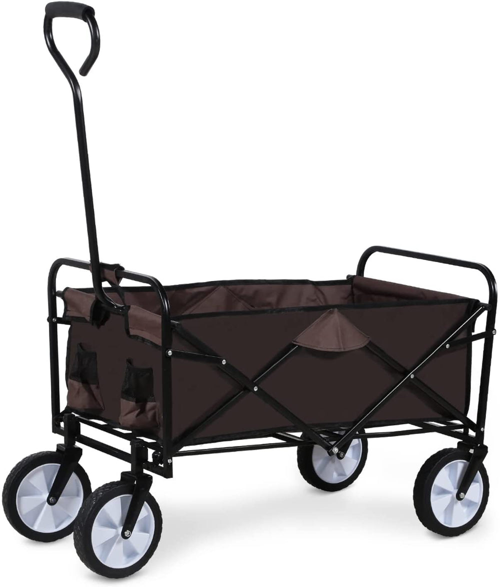 Versatile Garden Wagon with Swivel Wheels