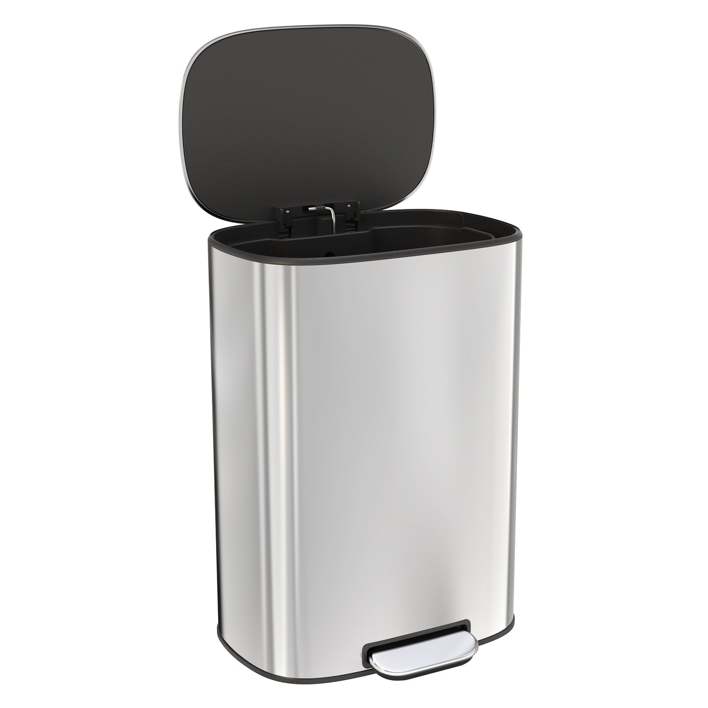 Soft Close Stainless Steel Kitchen Trash Can