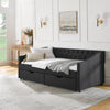 Cozy Twin Daybed with Stylish Drawers