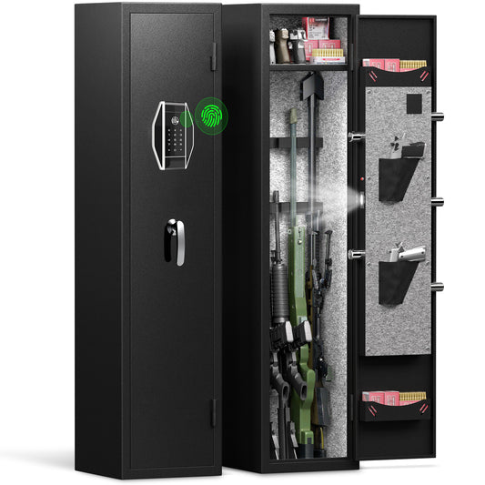 Secure Vault Fingerprint Gun Safe for Rifles and Pistols