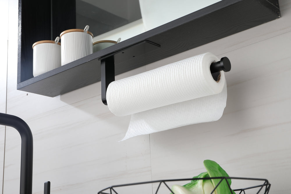 Sleek Wall-Mount Paper Towel Holders - 2 Pack