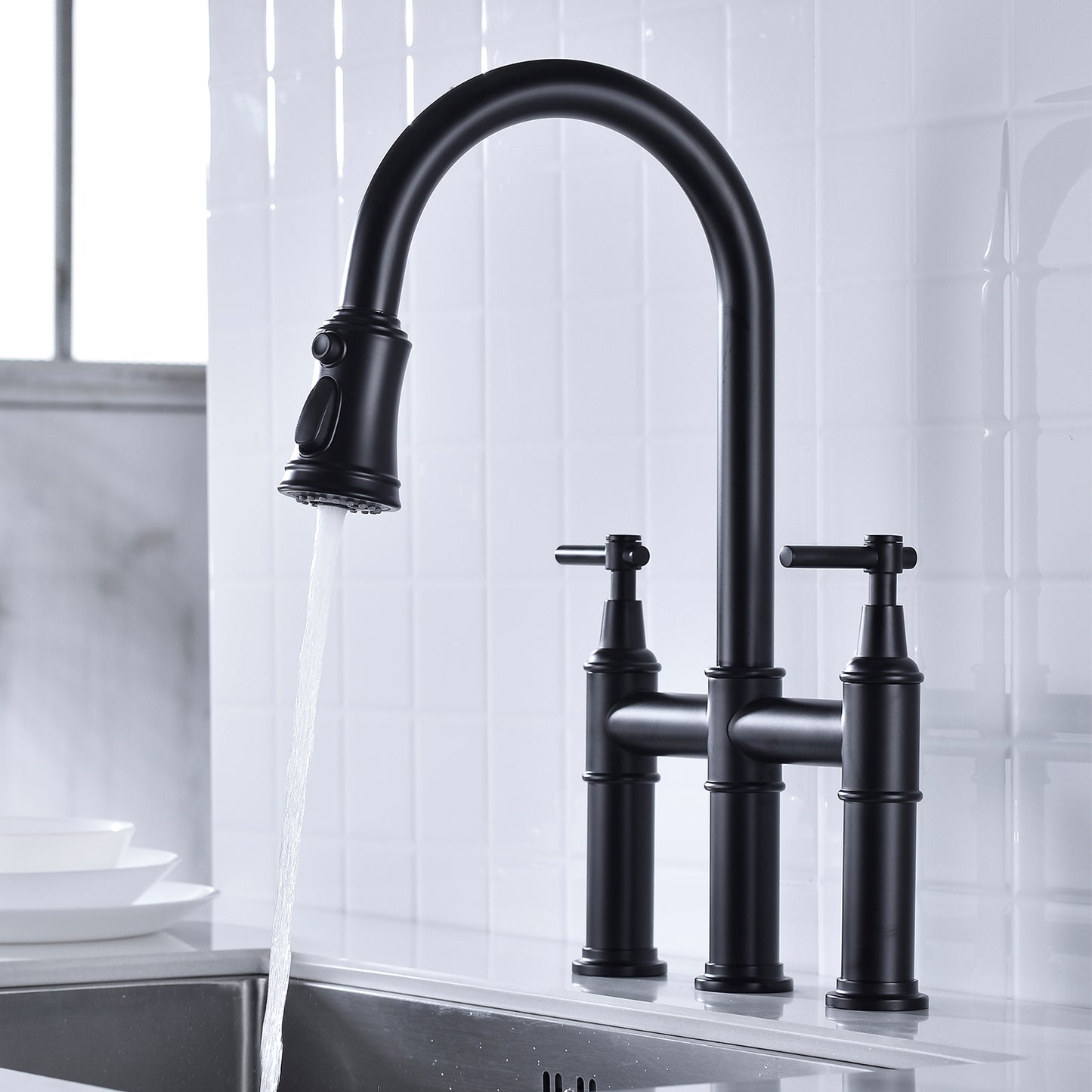 Spotless Pull-Down Kitchen Faucet