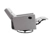Cozy Gray Rocking Nursery Chair