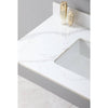 Elegant Carrara Stone Bathroom Vanity Top