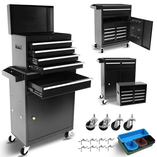 Ultimate Tool Organizer with Detachable Drawers and Adjustable Storage