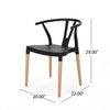 Chic Duo Plastic Dining Chairs