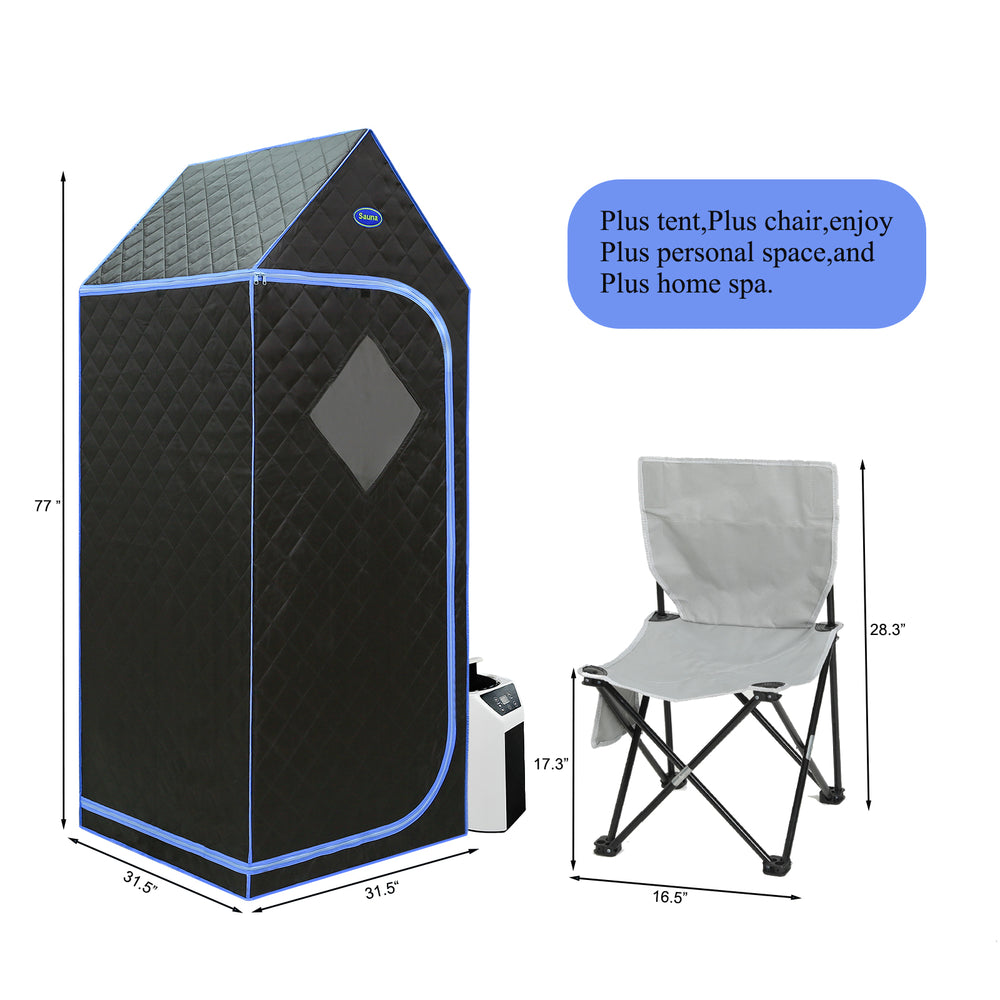 Gothic Portable Steam Sauna - Relax and Detox at Home!