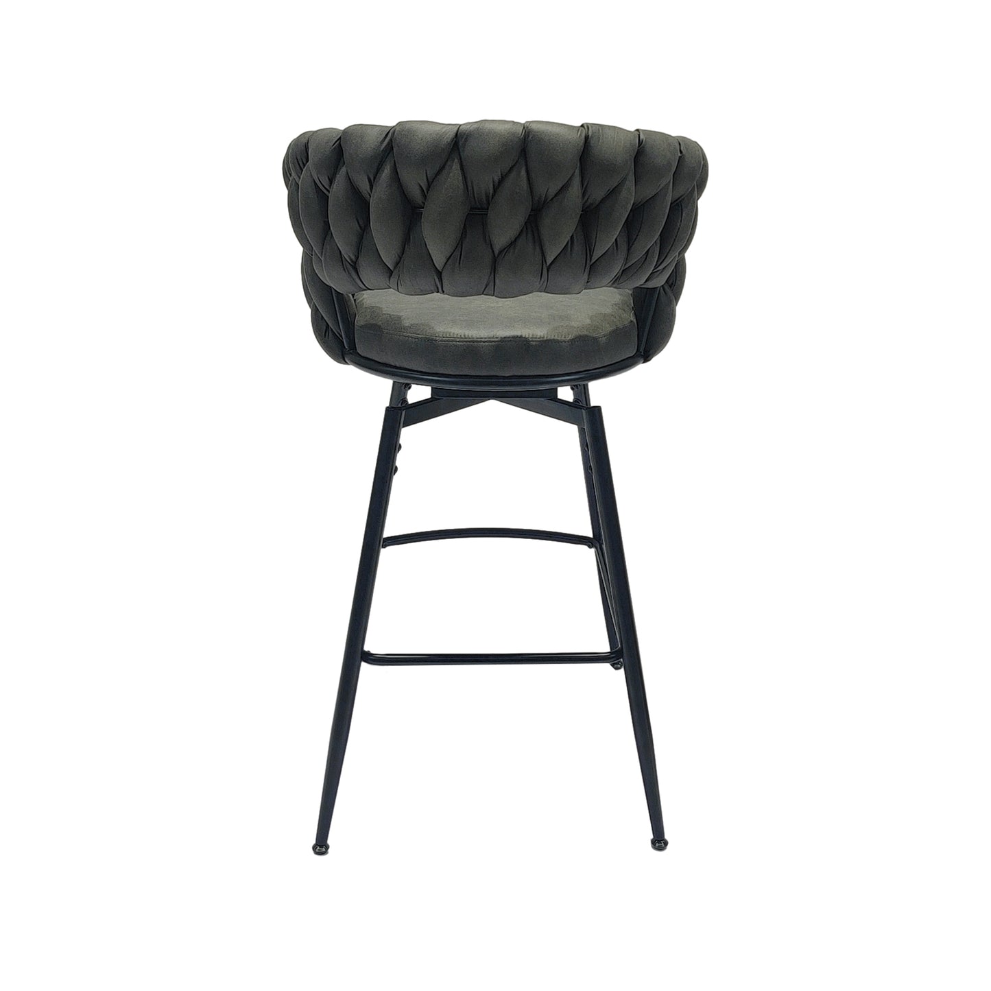 Chic Tan Swivel Bar Stool Set