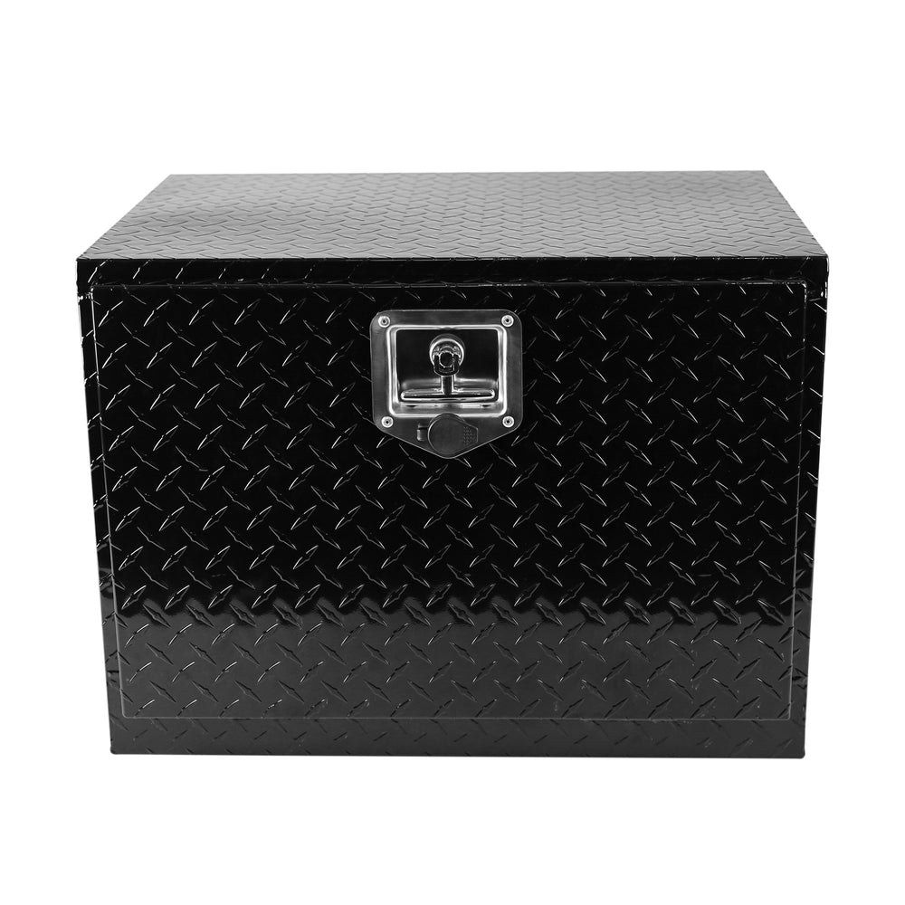 Black Waterproof Tool Box - Secure Storage for Trucks & RVs