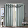 Chic Heathered Blackout Grommet Curtain Panel