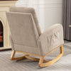 Cozy Rocking Chair with Footrest