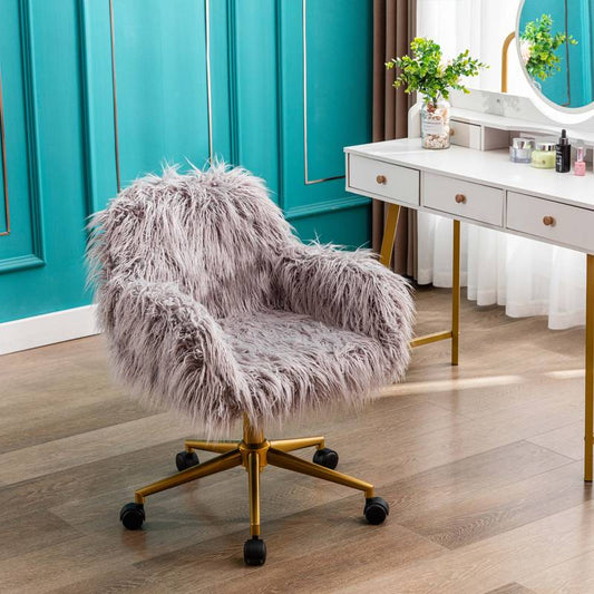 Fluffy Glam Office Chair